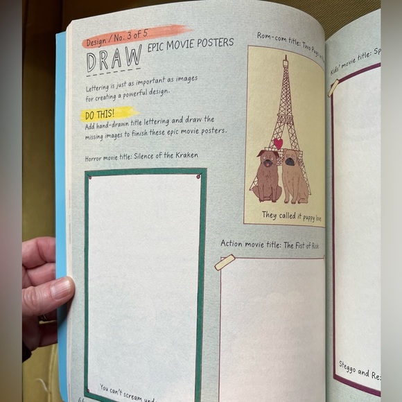 NEW “This Book Thinks You’re An Artist” Art Activity Book - Picture 5 of 6